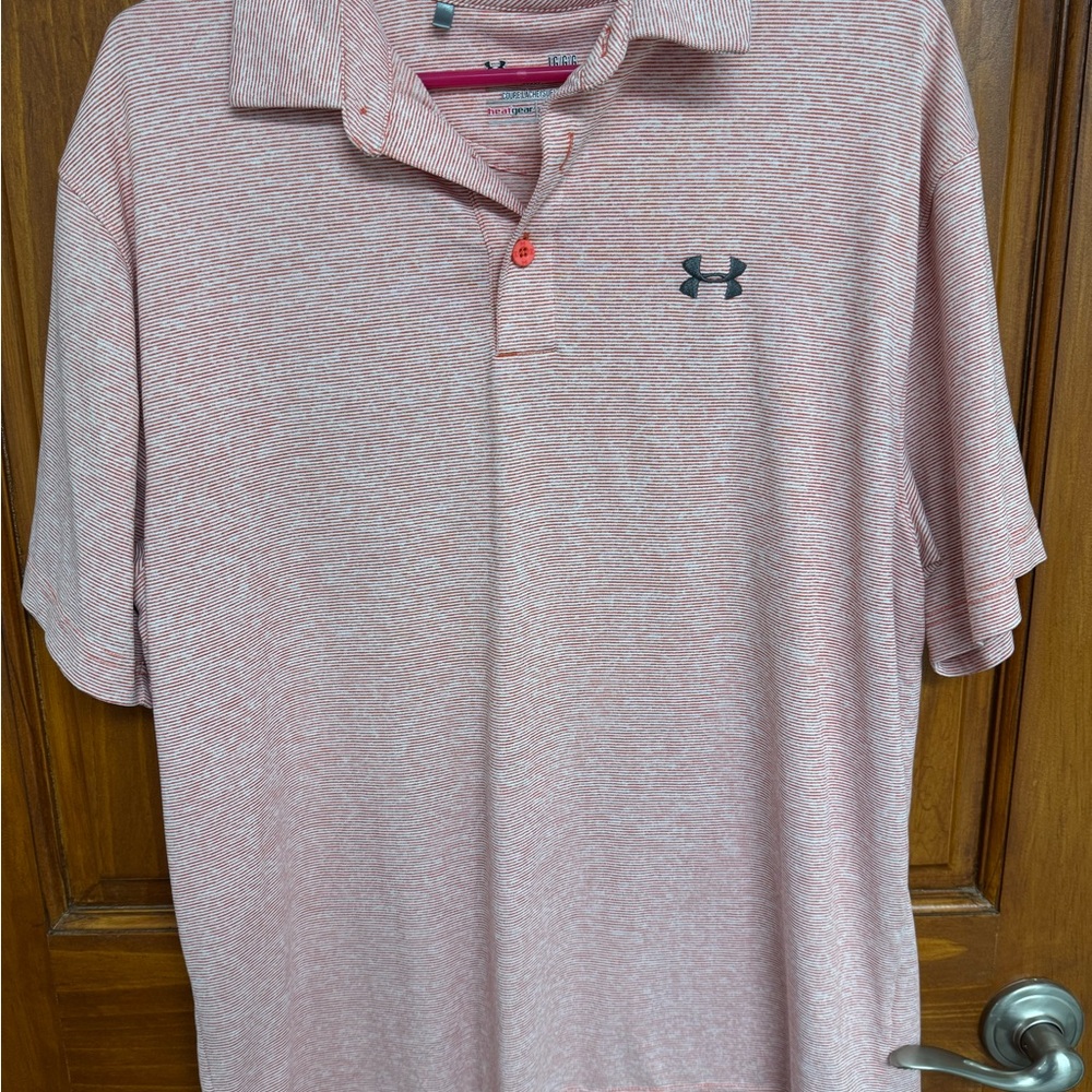 LG Men's Red Polo Shirt